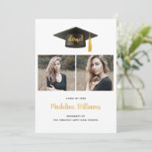 Carte de Faire-part pour Casquette de 3e année pho (Debout devant)