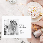 Carte de famille de photos de Noël | Joyeux Noël