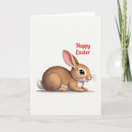 Carte de fausse feuille ami Fluffy (Devant)