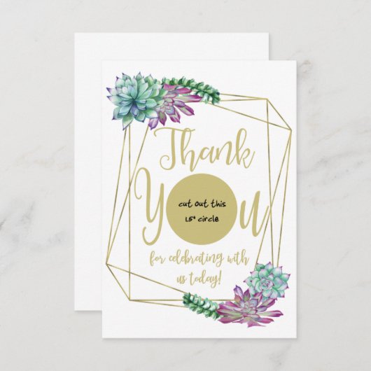 Carte De Faveur Du Balm De Lip Succulent EOS Encad (Devant / Derrière)