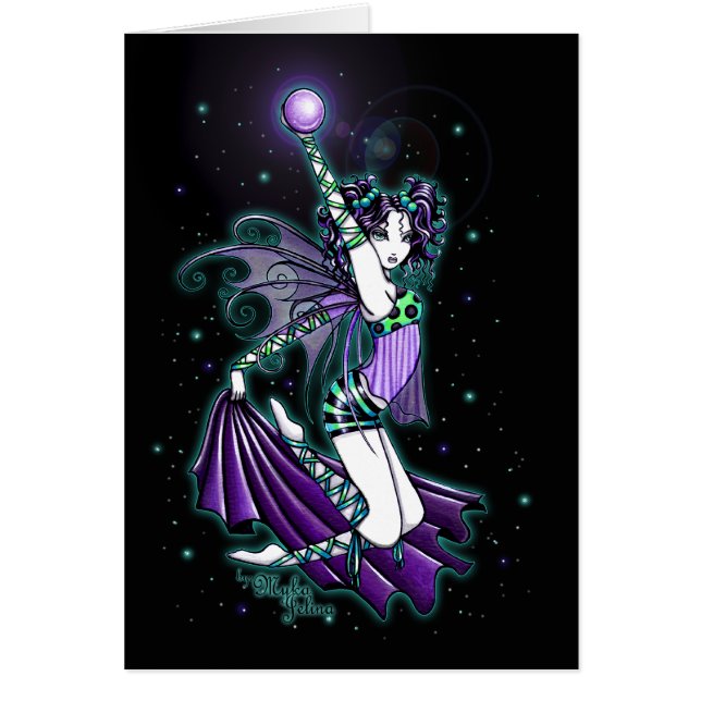 Carte de fée d'arc-en-ciel de danse de Sepheria (Devant)