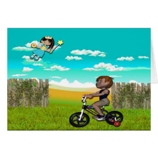 Carte de fée de dent de garçons