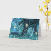 Carte de fée de jardin (Fleur jaune)