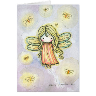 Carte de fée 'Firefly Cutie' par Molly Harrison