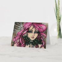 Carte de fée Steampunk "Genevieve"