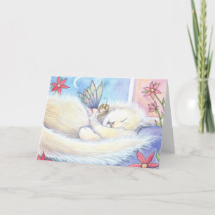 Carte de Fée Suave et Chat