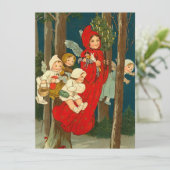 Carte de Féeries de Noël victorienne (Debout devant)