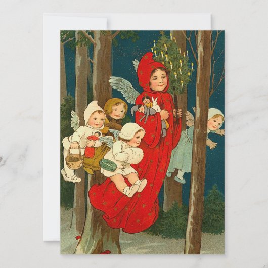 Carte de Féeries de Noël victorienne (Devant)