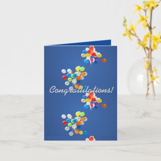 carte de félicitations (Fleur jaune)