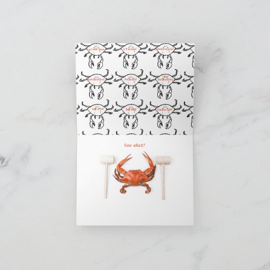 Carte de félicitations (Intérieur)