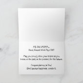 Carte de félicitations "Amur Tiger" (Intérieur)