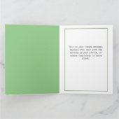 Carte de félicitations Big Horse (Intérieur)