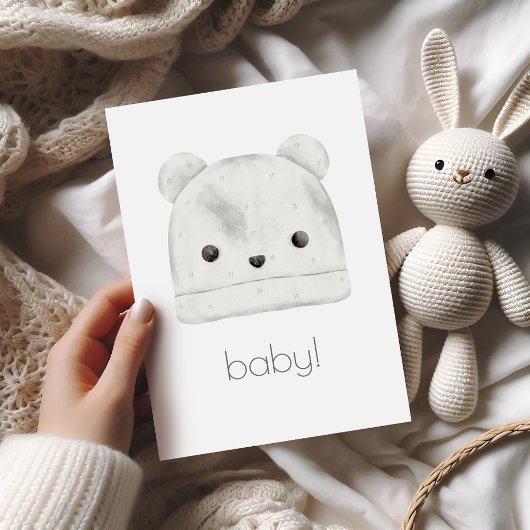 Carte de félicitations Boho Baby