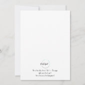 Carte de félicitations casquette Toss (Dos)