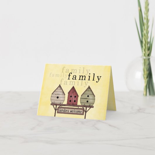 carte de félicitations d'adoption (Devant)