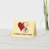 carte de félicitations d'adoption (Devant)