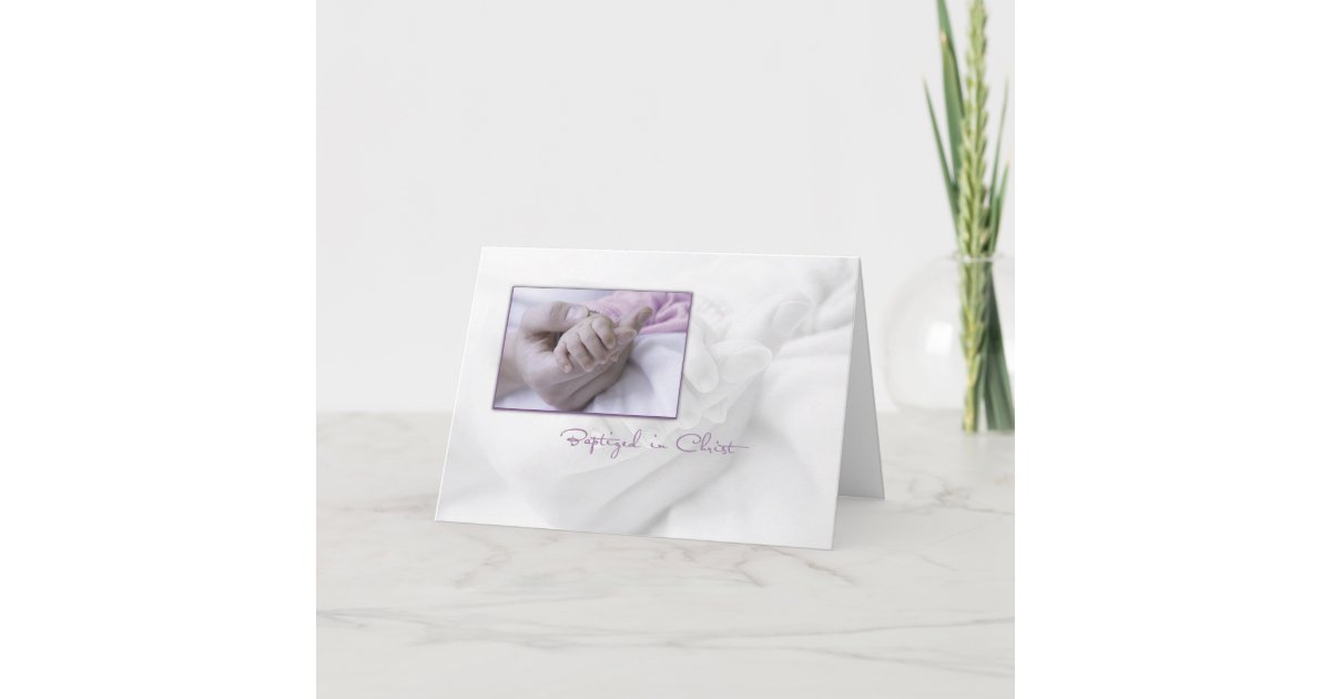 Carte De Felicitations De Bapteme De Fille Pour Le Zazzle Be Carte De Felicitations De Bapteme De Fille Pour Le Zazzle Be