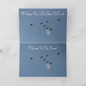 Carte de félicitations de bienvenue de l'équipe (Intérieur)