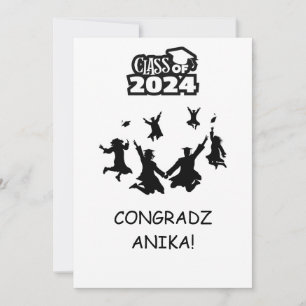CARTE DE FELICITATIONS DE FIN D'ÉTUDES