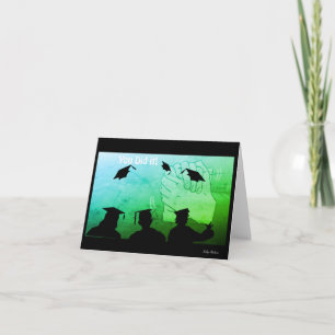 Carte de félicitations de fin d'études en langue d