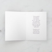 Carte de félicitations de mariage de fille violett (Intérieur)