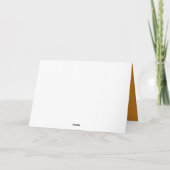 Carte de félicitations de mariage ours de Californ (Dos)