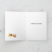 Carte de félicitations de mariage sur le thème des (Intérieur)