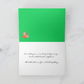 Carte de félicitations de mariage Tree of Life (Intérieur)