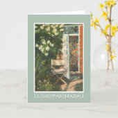 Carte de félicitations de retraite : Salutation de (Fleur jaune)