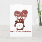 Carte de félicitations de texte personnalisé (Dos)