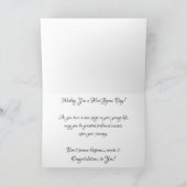 Carte de félicitations "Dream with Open Eyes" (Intérieur)