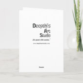 Carte De félicitations drôle (Dos)