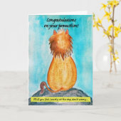 Carte De félicitations drôle (Fleur jaune)