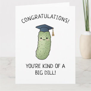 Carte de félicitations drôle de graduation avec Pi