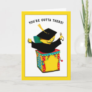 Carte de Félicitations Drôle pour Petit-Fils Diplô