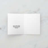 Carte de félicitations drôle sur le thème des chat (Intérieur)