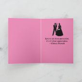 Carte de félicitations du Mariage chinois (Intérieur)