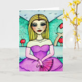 Carte de félicitations Estefania (Fleur jaune)