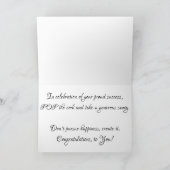 Carte de félicitations "FACES Wine Rack" (Intérieur)