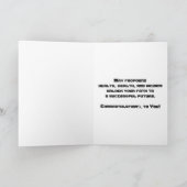 Carte de félicitations "Faites glisser pour déverr (Intérieur)