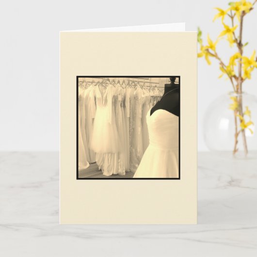 Carte de félicitations fiançailles (Fleur jaune)