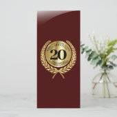 Carte de félicitations individuelle pour l'anniver (Debout devant)