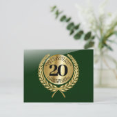 Carte de félicitations individuelle pour l'anniver (Debout devant)
