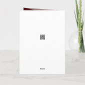 Carte de félicitations individuelle pour l'anniver (Dos)