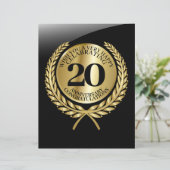 Carte de félicitations individuelle pour l'anniver (Debout devant)