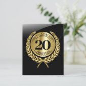 Carte de félicitations individuelle pour l'anniver (Debout devant)