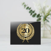 Carte de félicitations individuelle pour l'anniver (Debout devant)