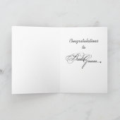 carte de félicitations mariage (Intérieur)