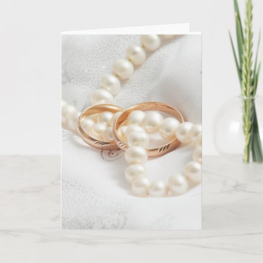 Carte de félicitations mariage (Devant)