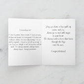 Carte de félicitations mariage (Intérieur)